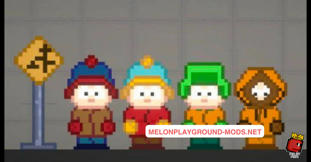 The main characters of South Park