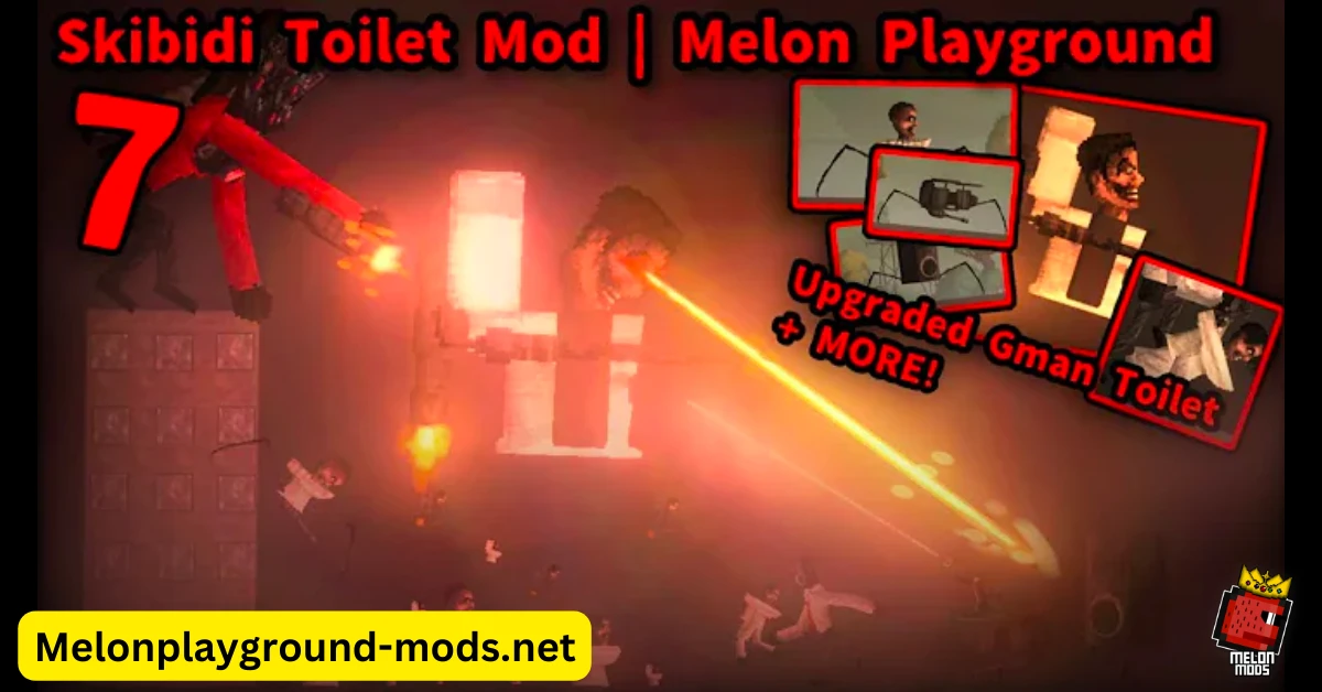 Skibidi Toilet Mod I made in Melon Playground : r/skibiditoilet