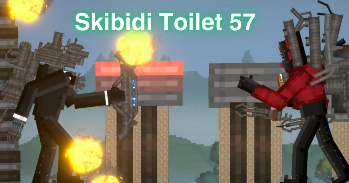 Skibidi toilet mod Melon Play in 2023